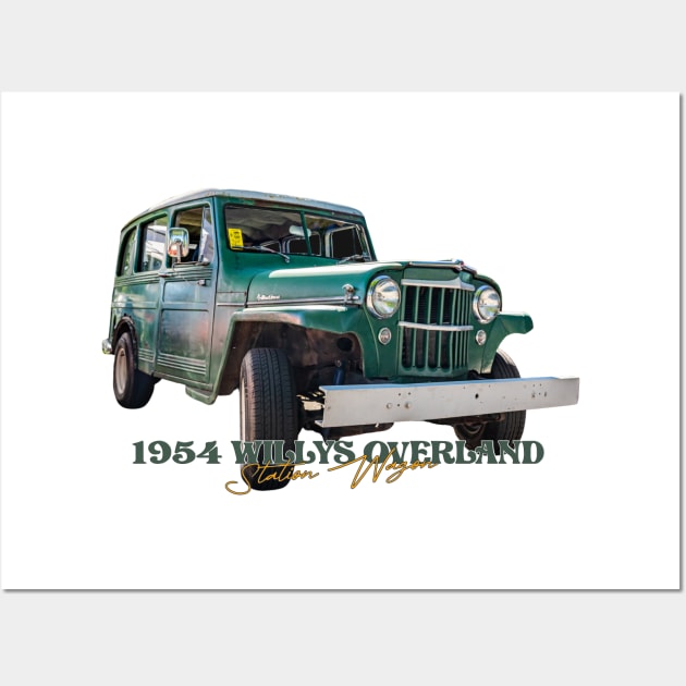 1954 Willys Overland Station Wagon Wall Art by Gestalt Imagery